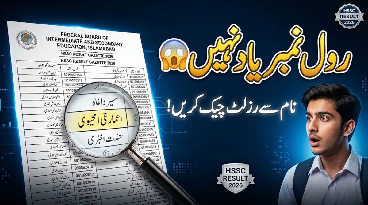 FBISE HSSC result gazette download pdf